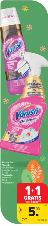 Promotie: Vanish