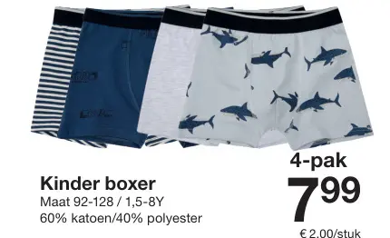 Promotie: Kinder boxer
