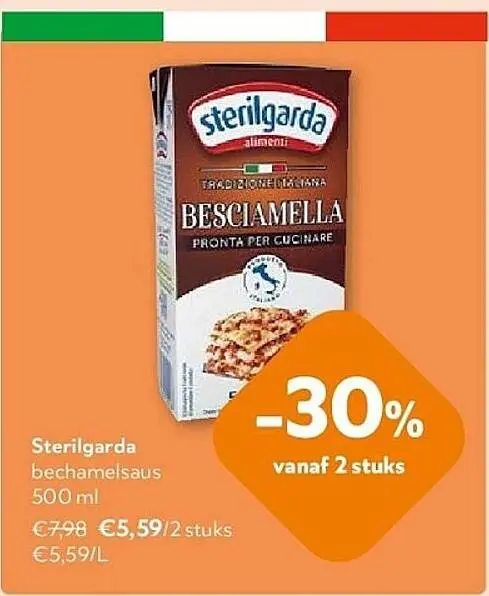 Promotie: bechamelsaus