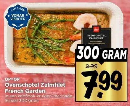 Aanbieding: Ovenschotel Zalmfilet French Garden