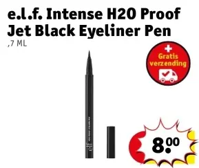 Aanbieding: e.l.f. Intense H20 Proof Jet Black Eyeliner P