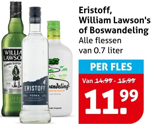 Aanbieding: Eristoff, William Lawson's of Boswandeling