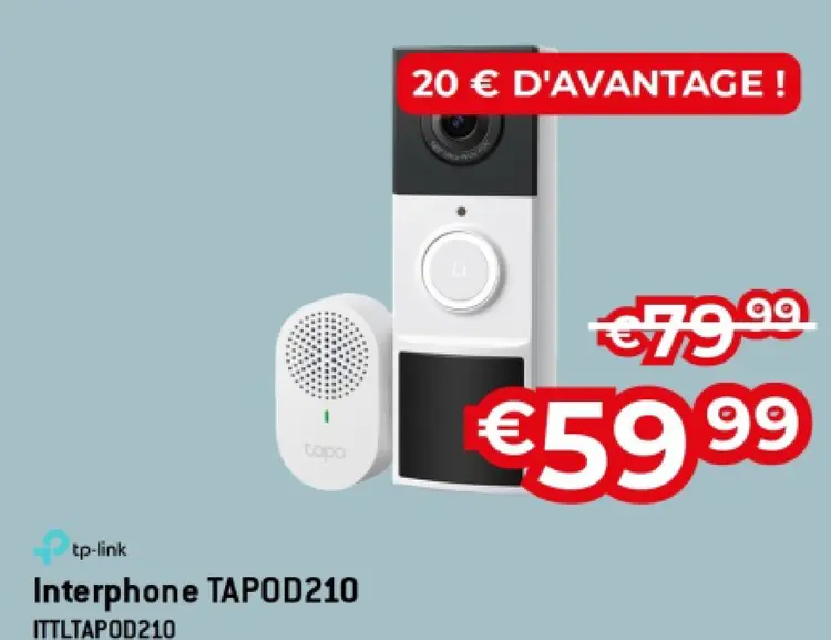 Offre: Interphone TAPOD210