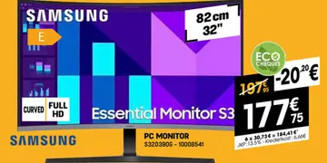 Aanbieding: Essential Monitor S3