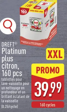Offre: DREFT® Platinum plus citron