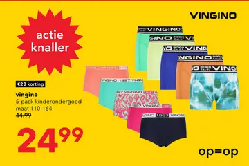 Aanbieding: vingino kinderondergoed