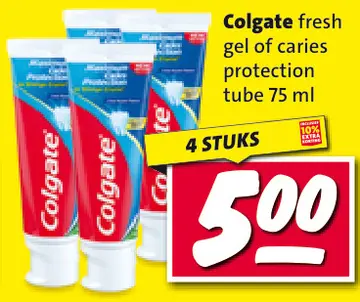 Aanbieding: Colgate fresh gel of caries protection