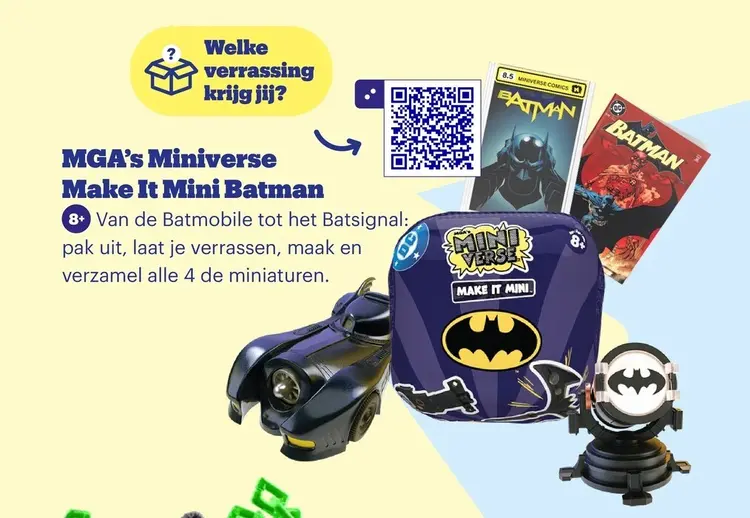 Promotie: MGA's Miniverse Make It Mini Batman
