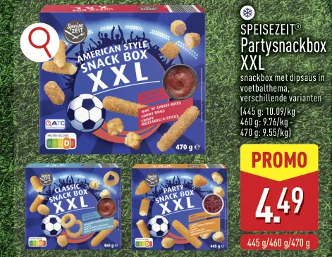Promotie: Partysnackbox XXL
