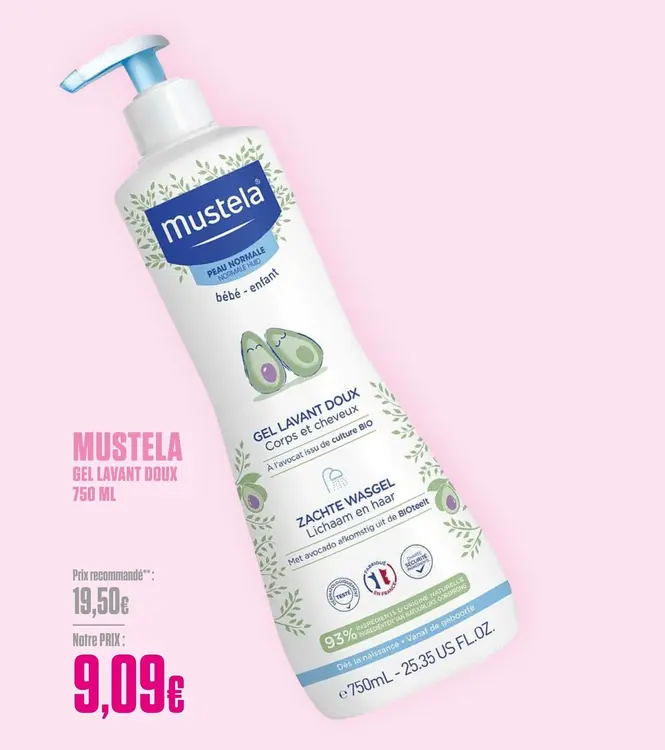 Offre: Gel lavant doux