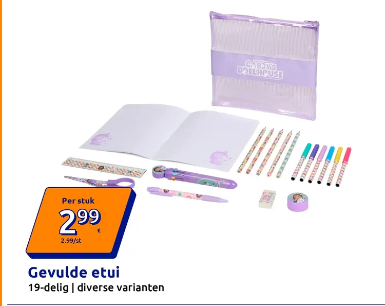 Promotie: Gevulde etui
