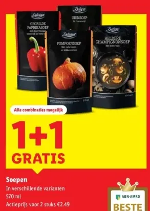 Aanbieding: Soepen
