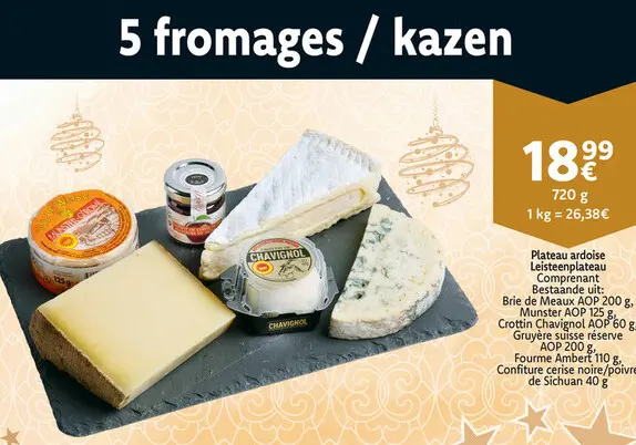 Offre: 5 fromages / kazen