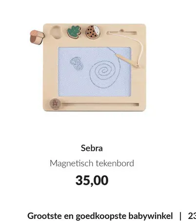 Aanbieding: Magnetisch tekenbord