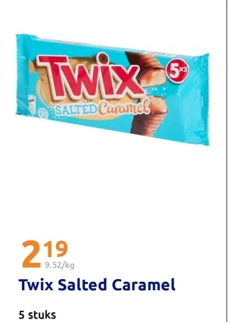 Promotie: Twix Salted Caramel