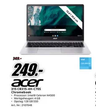 Aanbieding: 315 CB315-4H-C70S Chromebook