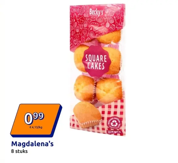 Aanbieding: Magdalena's Square Cakes