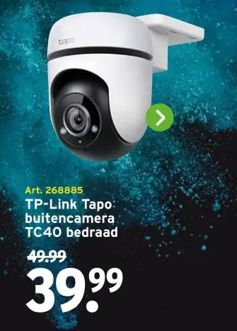 Aanbieding: Tapo buitencamera TC40 bedraad