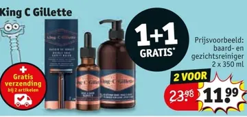 Aanbieding: King C Gillette