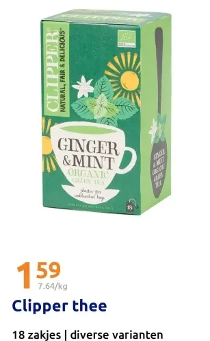 Aanbieding: Clipper thee