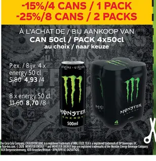 Offre: Monster Energy