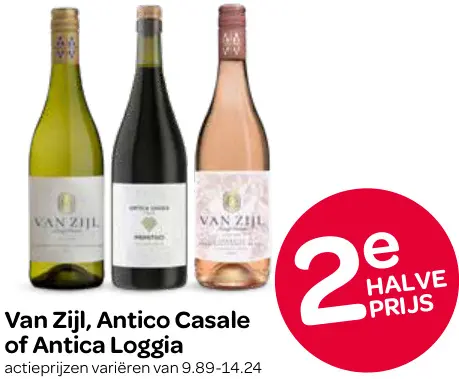 Aanbieding: Van Zijl, Antico Casale & Antica Loggia Wijn