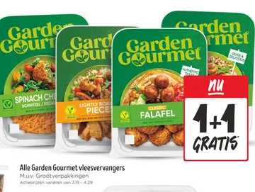 Aanbieding: Garden Gourmet vleesvervangers