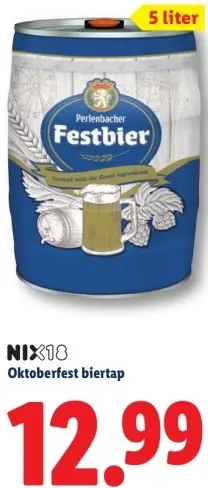 Aanbieding: Perlenbacher Oktoberfest biertap