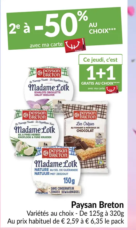 Offre: Fromage