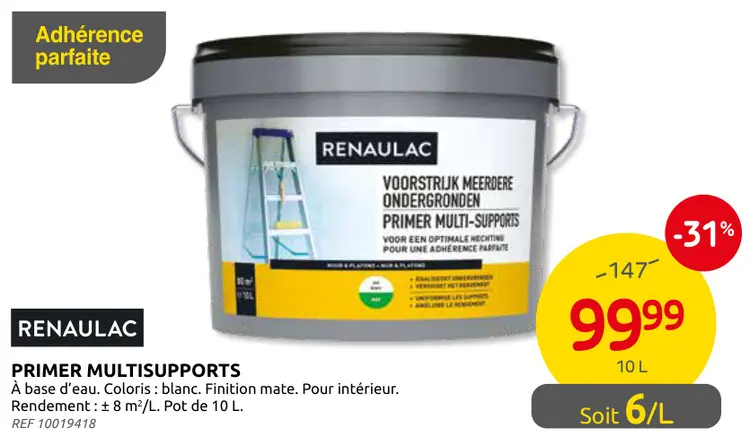 Offre: Primer multisupports
