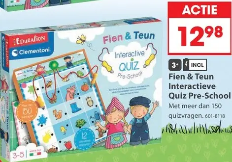 Aanbieding: Interactieve Quiz Pre-School