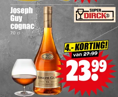 Aanbieding: cognac