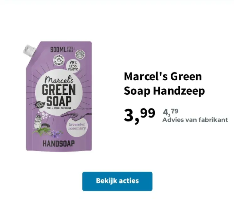 Promotie: Green Soap Handzeep