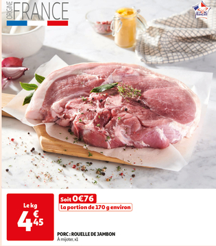 Offre: PORC: ROUELLE DE JAMBON