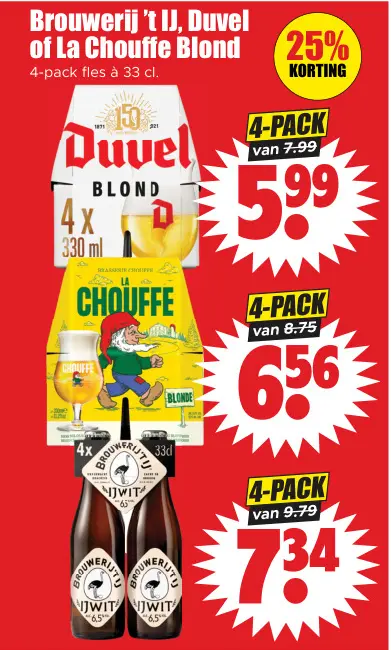 Aanbieding: Diverse Blond bieren