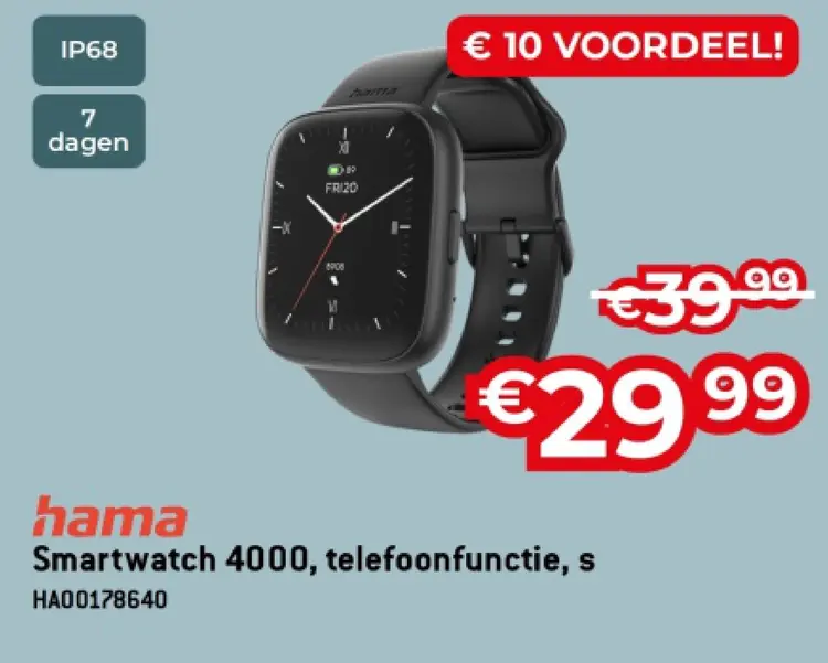 Promotie: Smartwatch 4000