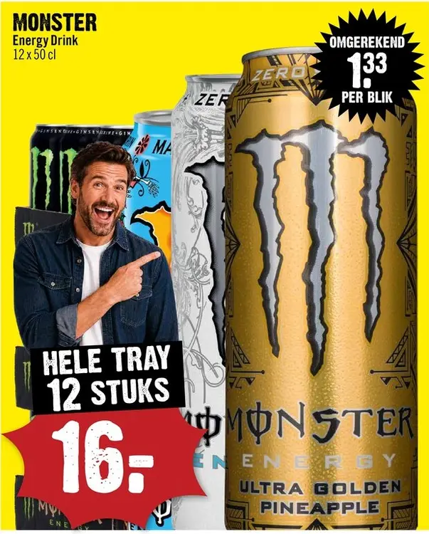Aanbieding: Monster Energy Drink