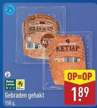 Aanbieding: Gebraden gehakt