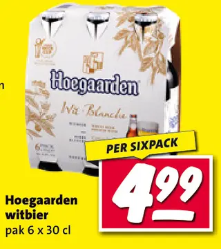 Aanbieding: Hoegaarden witbier