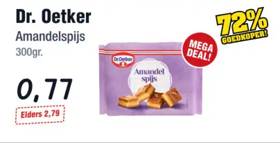 Aanbieding: Amandelspijs