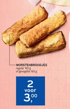 Aanbieding: Worstenbroodjes