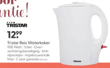 Aanbieding: Tristar Reis Waterkoker