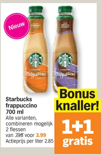 Promotie: Frappuccino