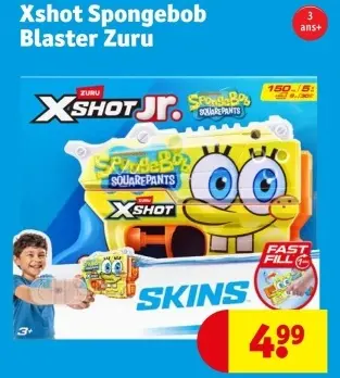 Offre: Xshot Spongebob Blaster
