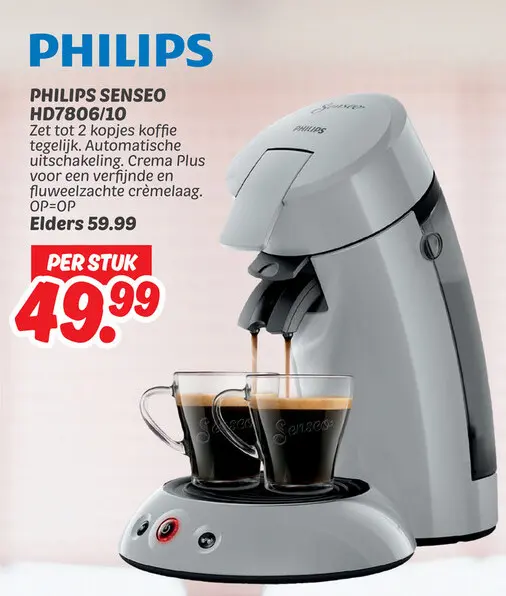Aanbieding: Senseo hd7806/10