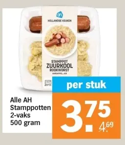 Aanbieding: AH Stamppotten 2-vaks