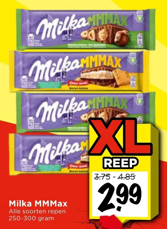 Aanbieding: Milka MMMax