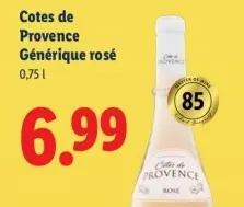 Aanbieding: Cotes de Provence Générique rosé