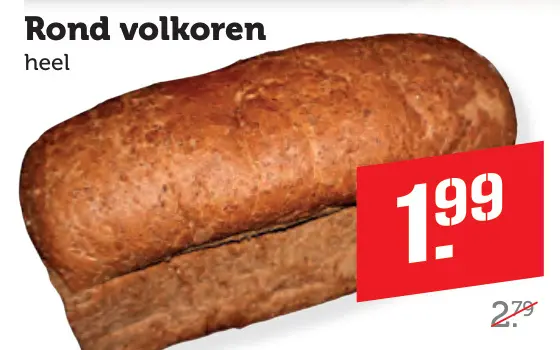 Aanbieding: Rond volkoren
