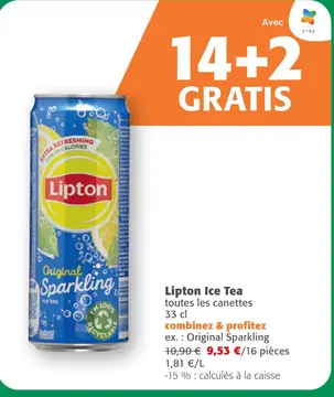 Offre: Lipton Ice Tea